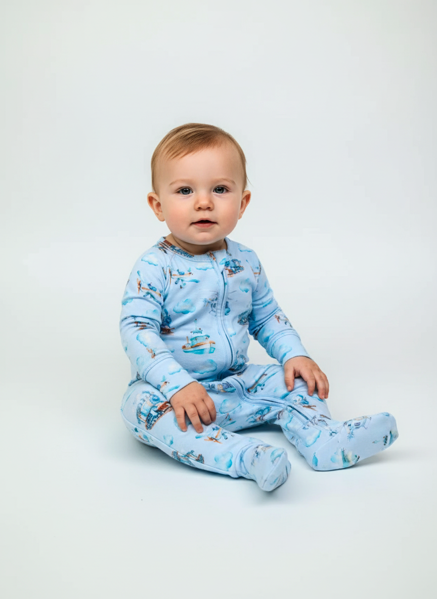 Little Captains Organic Baby Onesie