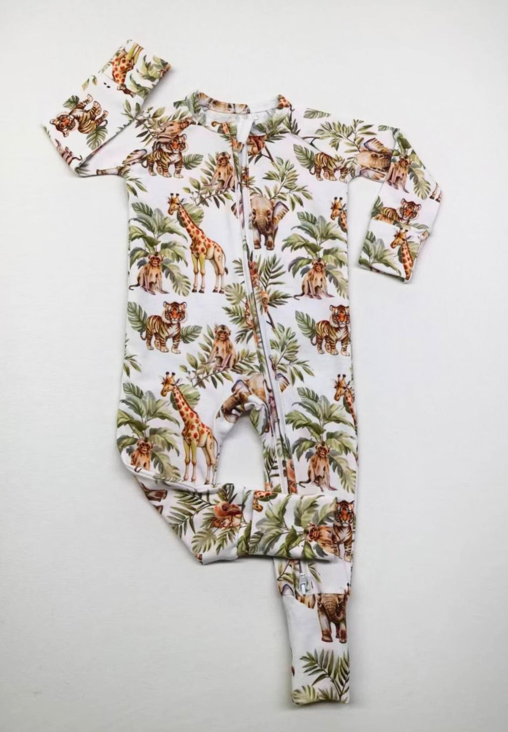 Jungle Dreams Organic Cotton Baby Onesie