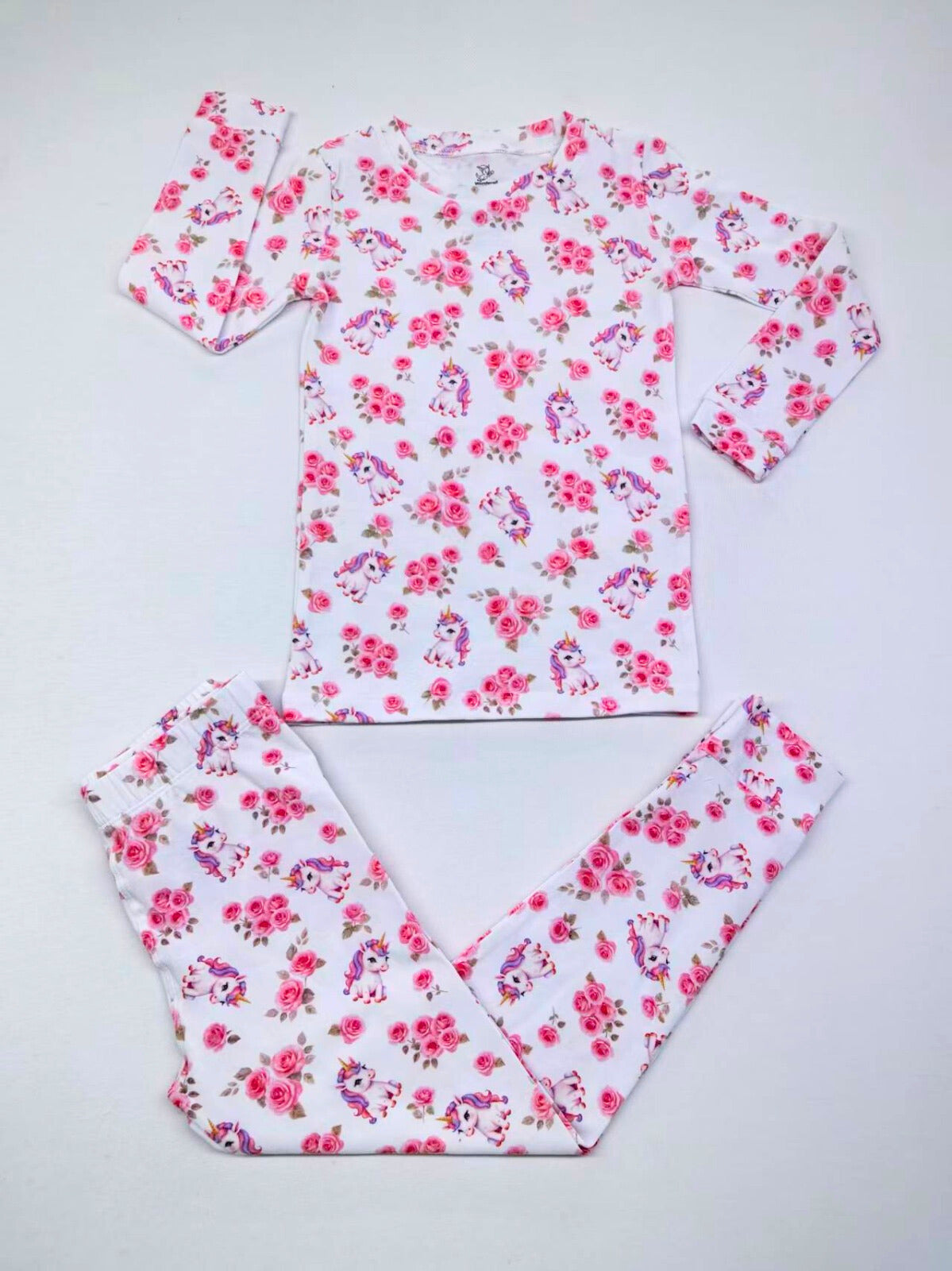 Unicorn Bloom Organic Pyjama Set
