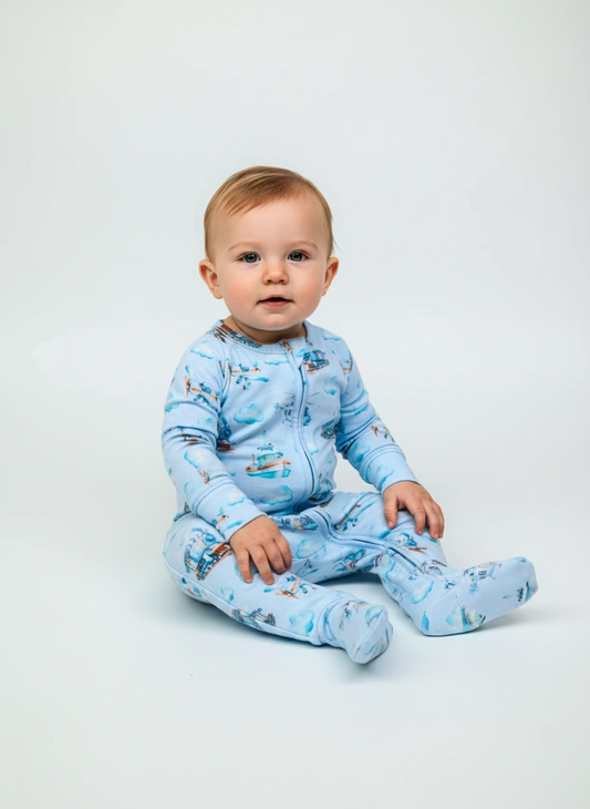 Little Captains Organic Baby Onesie